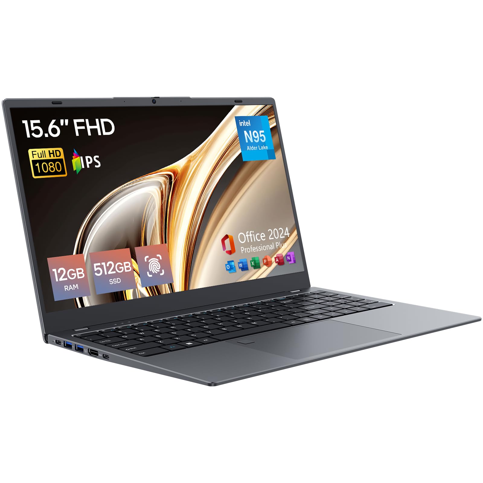 Amazon.co.jp: ECOHERO 15.6 インチノート PC Intel N95 12GB LPDDR5